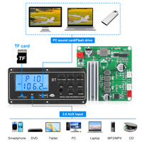 Modul Amplifier Audio Digital Dual Channel Vire TPA3116 Kelas D DC 12V Stereo 50W*2 MP3