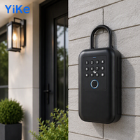 Serrure intelligente sans clé avec empreinte digitale biométrique, code numérique, porte-clés IC, clé de secours, contrôle par application Bluetooth pour la maison
