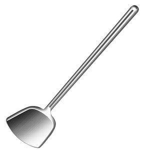 304 Stainless Steel Forged Wok Spatula Extended Thickened Kitchen Tool For Stir Fry Cooking - Product Image 1