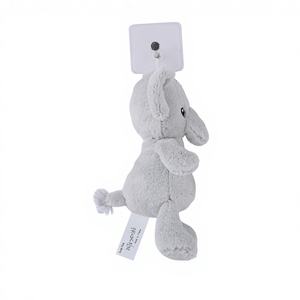 Peluche d'éléphant douce pour bébé et enfant, brodée, avec doublure en coton PP et maille, poupée réconfortante, cadeau pour la décoration de la chambre d'enfant - Product Image 2