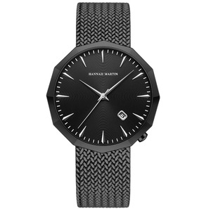 Montres de luxe étanches en acier inoxydable, décontractées et habillées, pour hommes, mouvement à quartz japonais - Product Image 1