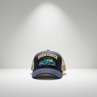 Nuevas llegadas: Gorra de béisbol de malla de 6 paneles estilo camionero, a la moda, con logotipo personalizado bordado, ideal para la playa y actividades al aire libre.
