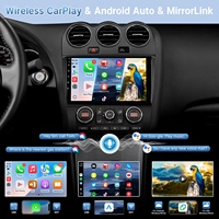 Estéreo para Auto Android de 9 Pulgadas, 2+32 GB, Radio Doble DIN para Nissan Altima 2008-2012, Aire Acondicionado Automático, Carplay Inalámbrico, Android Auto, Wifi