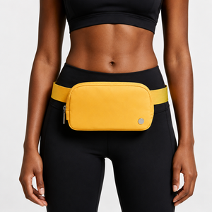 Sac banane bandoulière imperméable et léger de qualité supérieure pour femme, durable pour la course et les voyages, 1L, disponible depuis notre entrepôt américain. - Product Image 3