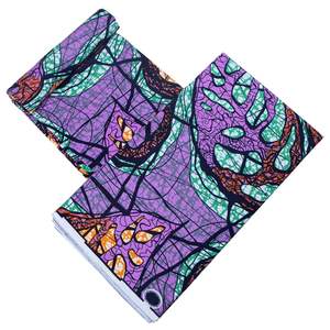 Tissu africain imprimé en coton, textile Ankara <span class=keywords><strong>Java</strong></span>, véritable wax hollandais, <span class=keywords><strong>pagne</strong></span> pour robe de femme pour mariage et fête - Product Image 5