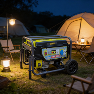 Groupe électrogène portable à essence 4 temps à démarrage automatique 50/60Hz 2,8KW à haut rendement pour usage extérieur 220V AC - Offre Spéciale - Product Image 3