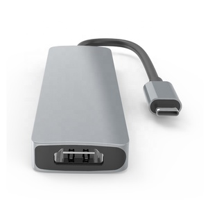 <strong>Online</strong> Hot USB Type-c <strong>Hub</strong> Adapter 6 in 1 USB C to HDTV Adapter USB 3.0 <strong>Hub</strong> - Product Image 2