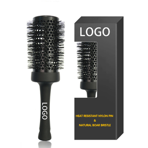 2024 meilleure vente revêtement céramique baril et nid d'abeille évent <span class=keywords><strong>brosse</strong></span> à cheveux résistant à la chaleur Nylon naturel poils <span class=keywords><strong>de</strong></span> <span class=keywords><strong>sanglier</strong></span> <span class=keywords><strong>brosse</strong></span> à cheveux <span class=keywords><strong>en</strong></span> gros - Product Image 1