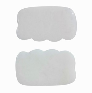 Productos más vendidos del mundo, masajeador corporal, herramientas para el rostro, tabla de guasha de jade blanco - Product Image 4
