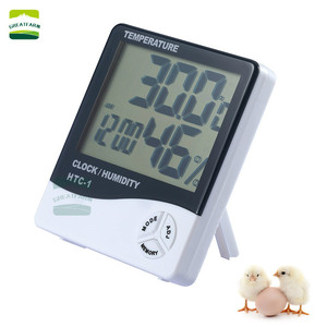 HTC-1 Digital Indoor Thermometer Hygrometer LCD <b>Large</b> Display Battery Powered Temperature Monitor Household Use - Product Image 2