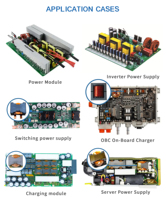Échantillon Gratuit Transformateur d'Impulsions pour Portail de Fabricant EE EI ER EF Composants Passifs à Noyau Transformateur d'Impulsions Haute Fréquence de Petite Taille