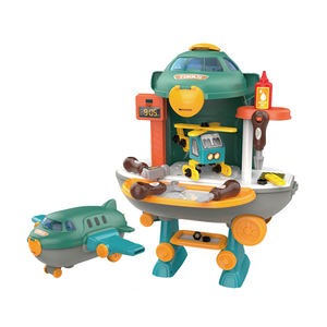 Ensemble d'outils de réparation d'avion 2 en 1, outils de <span class=keywords><strong>bricolage</strong></span>, établi, jouets éducatifs pour enfants - Product Image 1