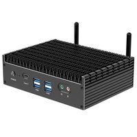 Mini PC sin ventilador de 13. ª generación Alder Lake 2,5G Intel i7 1355U i5 1335U Diseño de renderizado de escritorio Mini PC para juegos Computadora HD DP Tipo-C