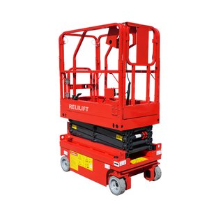 รถยกแบบกรรไกรขับเคลื่อนด้วยตัวเอง RELILIFT GTJZD03 |   ความสูงในการทำงาน 2.8 เมตร |   โครงสร้างเหล็กกล้าคาร์บอนสูงได้รับการรับรองมาตรฐาน CE |   พลังงานไฟฟ้า - Product Image 2