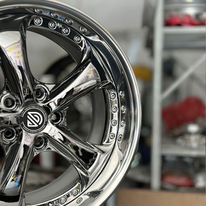 Jantes forgées électro-plaquées GUDE en trois parties, 19, 20, 21 pouces pour Lexus ES300 LS500, Toyota Vellfire, Nissan GTR R34 R35 - Product Image 3
