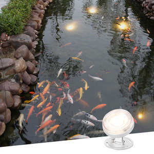 Projecteurs subaquatiques pour bassin à poissons, angle réglable, basse tension 24V, éclairage paysager de jardin, fontaines - Product Image 1