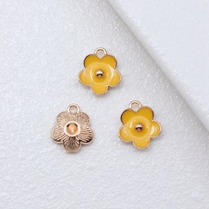 CE Certified Fashionable Dopamine Colored Alloy Oil Drop Flower Pendant Necklace Bracelet <strong>Accessories</strong> - Product Image 4