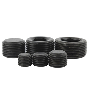 Tornillos hexagonales de acero al carbono negro de 3/4" NPT con cabeza Allen macho - Product Image 4