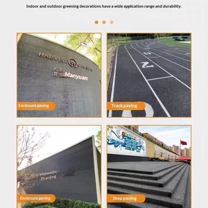 Césped <span class=keywords><strong>Artificial</strong></span> Gris Claro y Gris Oscuro, Barrera de Ingeniería para Jardín, Valla, Suelo, Césped <span class=keywords><strong>Artificial</strong></span> para Exteriores, Alfombra Decorativa, Tapete para Suelo, Ocio - Product Image 2