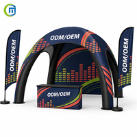 Tente gonflable Esports personnalisée, auvent événementiel, tente pneumatique Oxford imperméable pour scène de tournoi extérieure et événements gaming
