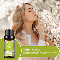 Huile de parfum de marque privée 10ML huile de parfum de musc blanc OEM pour la fabrication de bougies diffuseur d'arôme
