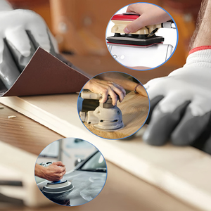 Bền Vững Vòng Sanding Đĩa Zirconia Móc Và Vòng Vòng Cát Giấy Bọt Mài Mòn Sanding Disc Công Cụ Để Đánh Bóng - Product Image 6