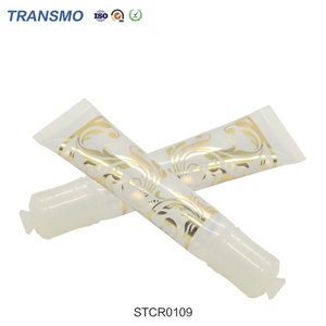 Tube personnalisé OEM et ODM avec embout pour les soins de la peau, tube rond souple vide à presser pour gel et sérum - Product Image 4
