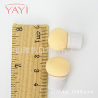 Vente en gros d'éponge de maquillage en coton à double tête sans latex pour ongles, nouveau stylo de pointage éponge de tête de remplacement d'origine