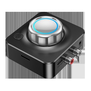 Ricevitore Audio Wireless BT 5.0 con <span class=keywords><strong>Jack</strong></span> da 3,5mm <span class=keywords><strong>e</strong></span> RCA, Supporta Scheda TF, Mini Adattatore Wireless BT, Ricevitore Musicale Stereo - Product Image 1
