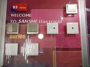 Sanshe s4 série nouveau design PC panneau un gang bureau à domicile hôtel mur <span class=keywords><strong>TV</strong></span> <span class=keywords><strong>antenne</strong></span> <span class=keywords><strong>prise</strong></span> de télévision - Product Image 6