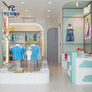 Perlengkapan Toko Butik Anak, <span class=keywords><strong>Display</strong></span> Sepatu Anak, Perlengkapan Toko Pakaian Anak, Desain Interior Toko Bayi untuk Toko Retail - Product Image 5