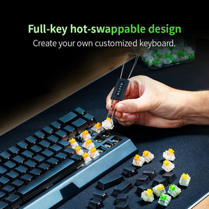 Teclado Inalámbrico para Juegos Razer BlackWidow V4 Mini Hyperspeed de 3 Modos, Intercambiable en Caliente, 5.3, RGB, Portátil, para Esports - Product Image 2