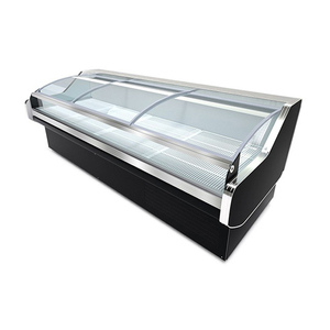 Refrigerador de Exhibición Eficiente para Supermercado de 2 m, Vitrina Refrigerada Comercial para Carne Fresca, Congelador para Carnicería - Product Image 3