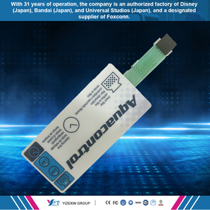 Tùy chỉnh <span class=keywords><strong>Polyester</strong></span> nút nhấn màng chuyển đổi - Product Image 2