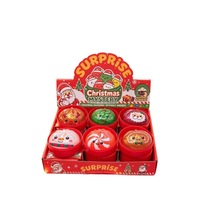 Pengiriman Cepat Grosir Lintas Negara Produk Terlaris Yiwu Set Kotak Hadiah Natal Lucu Squishy - Mainan Karet Termoplastik Lembut Pereda Stres