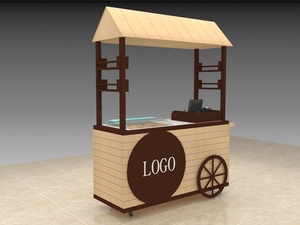 <span class=keywords><strong>Chariot</strong></span> de restauration mobile multifonctionnel à prix réduit de Chine <span class=keywords><strong>Chariot</strong></span> en <span class=keywords><strong>bois</strong></span> pour <span class=keywords><strong>bar</strong></span> à bonbons Stand d'affichage Design <span class=keywords><strong>Chariot</strong></span> à crème glacée à vendre - Product Image 5