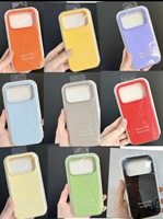 Coques de téléphone en silicone personnalisées en gros pour iPhone 18 17 16 15 14 13 12 11 X XSMAX avec emballage PVC et protection anti-chute