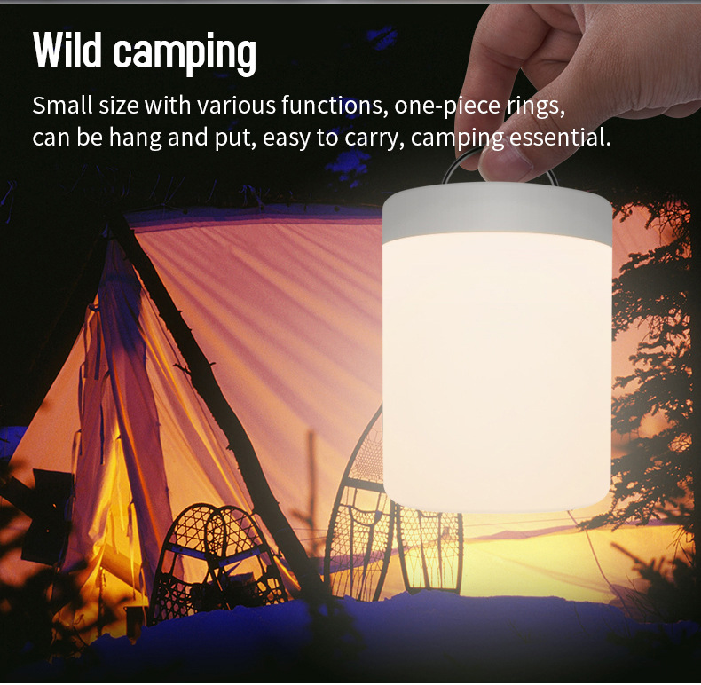 Rechargeable Smart LED Touch Control Night Light Induction Dimmer Intelligent Bedside Portable Lamp Dimmable RGB Color Change