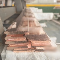 Barre plate en cuivre de haute pureté C11000 pour connexion d'armoires électriques