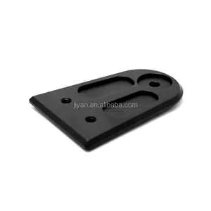 CNC milling precision machining black coating/anodizing aluminum metal cnc service