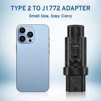Adaptateur convertisseur d'usine OLINK Iec 62196 Type1 Chine Standard 16A 32A Evse charge EV Type2 vers J1772 adaptateur connecteurs Ev