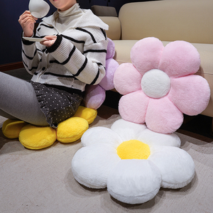 Coussin en peluche fleur mignon, technique lavée, décoration de voiture en PP, cadeau d'anniversaire, anti-stress, ornements pour <span class=keywords><strong>baie</strong></span> vitrée, oreiller de sieste - Product Image 5