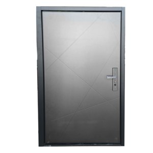 TECHTOP Portes d'entrée résidentielles en acier Designs modernes et élégants Entrées avant et arrière anti-corrosion Revêtement en zinc Énergie - Product Image 2