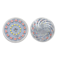 Lampes LED RGBW préprogrammées automatiques AC110V/127V/220V en plastique, 1 à 16 points lumineux, pour manèges de fête foraine, E14 60mm IP65, éclairage pour attractions