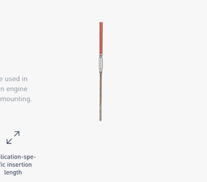 Sonde de température JUMO PT100 PT1000 902250/32-415-1003-1-6-300-11-5000/317 - Product Image 1