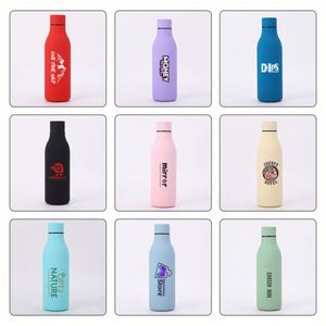 ขวดน้ำสแตนเลสแบบกำหนดเองพร้อมโลโก้ ขวดน้ำเก็บความร้อนสองชั้นสุญญากาศสำหรับออกกำลังกายและเล่นกีฬา - Product Image 4
