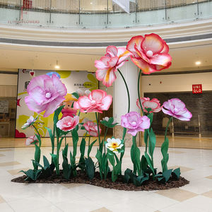 ชุดดอกลิลลี่โฟมกระดาษขนาดใหญ่ปรับแต่งได้ กันน้ำ สำหรับตกแต่งภายในห้างสรรพสินค้า งานแต่งงานกลางแจ้ง ทำด้วยมือ - Product Image 1