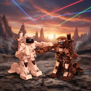 <span class=keywords><strong>Robot</strong></span> <span class=keywords><strong>de</strong></span> <span class=keywords><strong>Combate</strong></span> <span class=keywords><strong>a</strong></span> <span class=keywords><strong>Control</strong></span> <span class=keywords><strong>Remoto</strong></span> con Sonidos <span class=keywords><strong>de</strong></span> Lucha Reales - Controlador Somatosensorial <span class=keywords><strong>de</strong></span> 2.4GHz, Carga USB, 25 Minutos <span class=keywords><strong>de</strong></span> Autonomí<span class=keywords><strong>a</strong></span> - Product Image 1