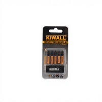 KiWALL 5Pcs PH1 Magnetic Impact Screwdriver Bits, S2 Alloy Steel 1/4" Hex Quick Change Shank Phillips Drill Bits
