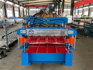 Doppelschicht-Dachbahn walzen form maschine Neu Niedriger Preis IBR-Blatt Doppelschicht-Wanddach herstellungs maschine - Product Image 5